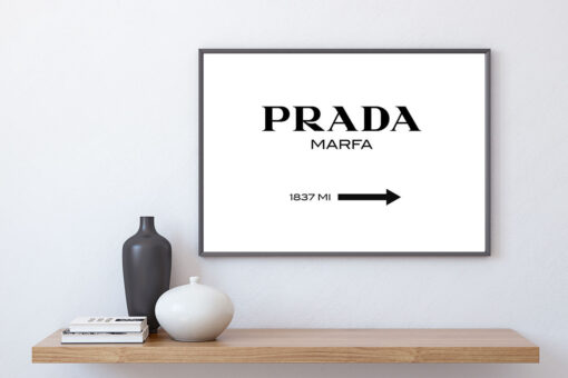 PRADA MARFA poster (Lager)