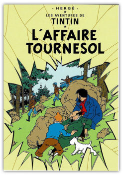 Poster - Tintin Det hemliga vapnet 50x70cm