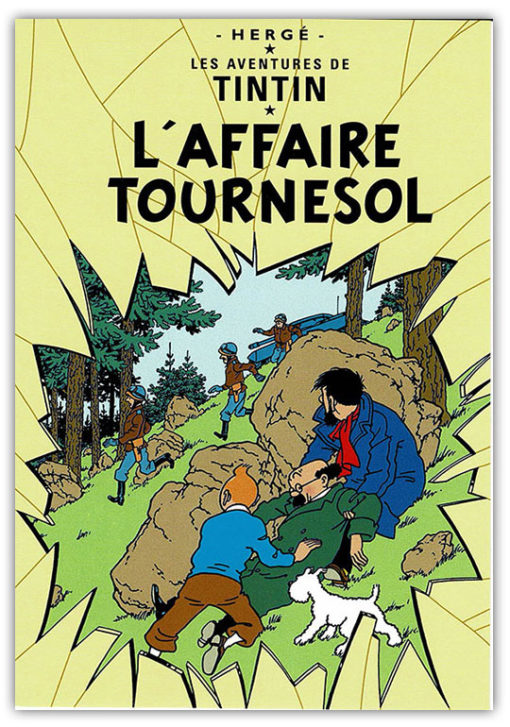 Poster - Tintin Det hemliga vapnet 50x70cm