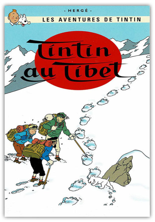 Tintin au Tibet - Tintin i Tibet 50x70cm