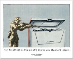 Stenmark - Älgen Vykort