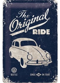 Plåtskylt - The Original Ride 20x30