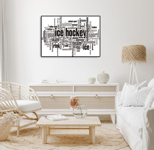 Hockey text poster - Bild 2