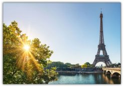 Vy över Eiffeltornet Paris