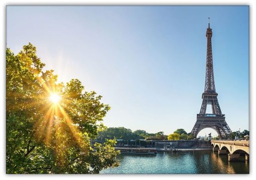 Vy över Eiffeltornet Paris