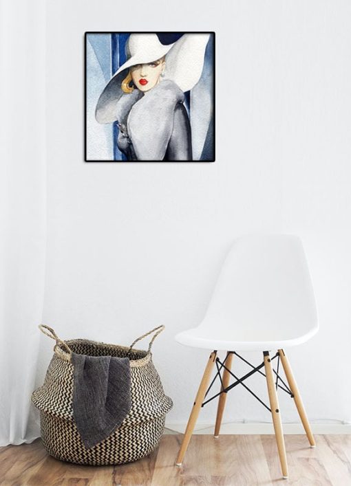 Kvinna fashion illustration - Bild 2