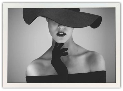 Poster Elegant Retro Kvinna - Bild 4