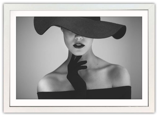 Poster Elegant Retro Kvinna - Bild 3