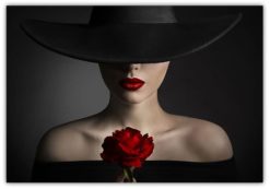 Poster Elegant Fashion modell