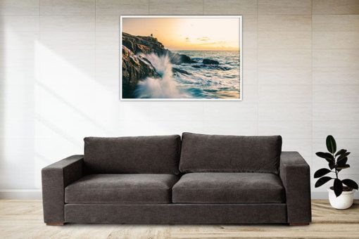 Poster Vågor mot klipporna - Bild 2