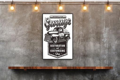 Custom restoration shop Poster - Bild 2