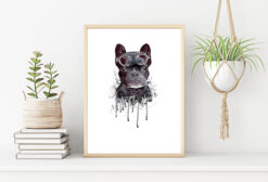 HUND MED GOGGLES poster (Lager)