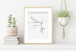 Poster Stockholm metro (Lager)