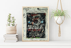 ABBEY ROAD poster (Lager)