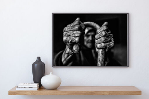 HÄNDER PÅ KÄPPEN poster (Lager)
