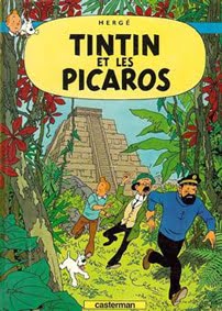 Vykort - Tintin - Tintin et les Picaros (15x10)