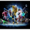 Multi sports collage