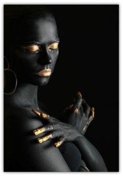 Poster Fashion Golden Lady 3