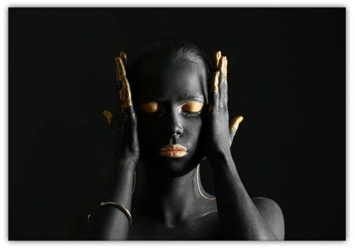 Poster Fashion Golden Lady 2