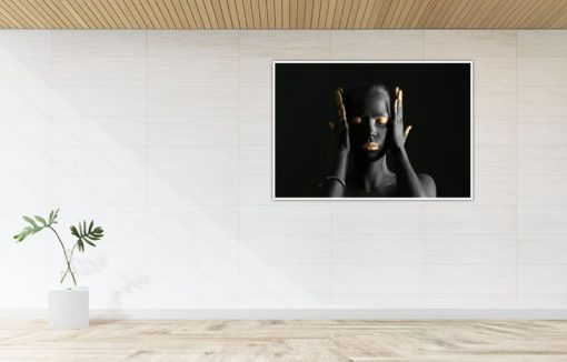 Poster Fashion Golden Lady 2 - Bild 2