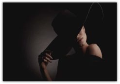 Poster Elegant Fashion modell
