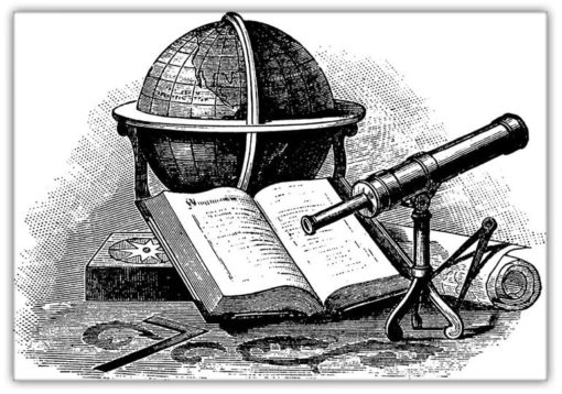 Globe & Telescope Vintage