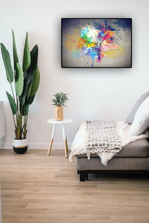 Abstrakt lampkonst - Bild 2