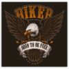 BIKER BORN TO BE FREE