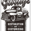 Custom restoration shop Poster