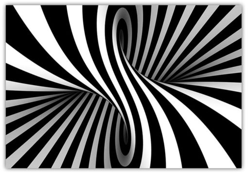Black and white abstract