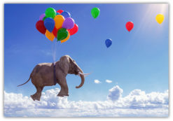 Ballong Elefant