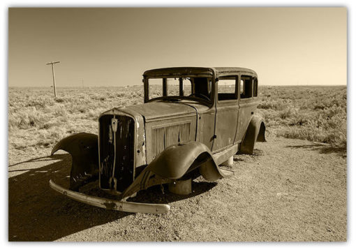 Classic cars övergiven