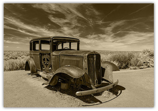 Classic cars övergiven