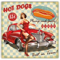 Hot Dogs Vintage