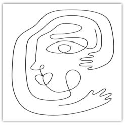 Line art-illustration Nr: 1