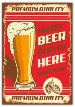 Fresh Beer Served Here