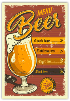 Beer Menu Nr: 1