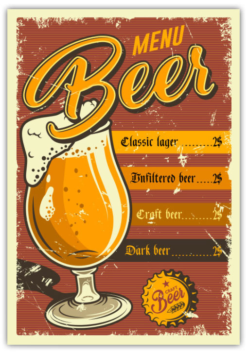Beer Menu Nr: 1