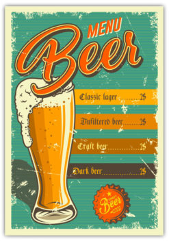 Beer Menu Nr: 2
