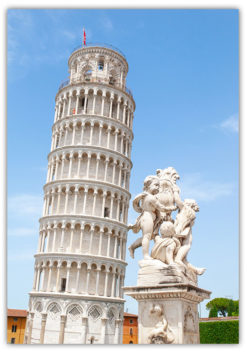 Lutande tornet i Pisa