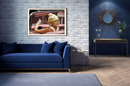 Poster Blond lady in Pink Cadillac - Bild 3
