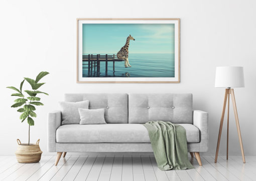 Giraff på bryggan - Bild 3