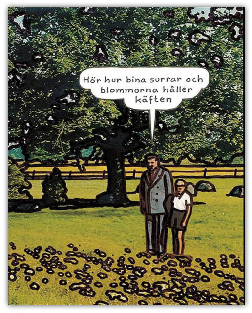 Jan Stenmark magnet BLOMMORNA
