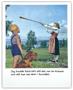 Jan Stenmark 'Kikare' vykort