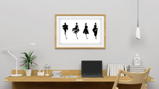 Fashion silhouettes - Bild 3