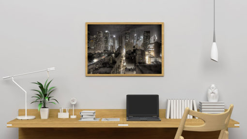 Nattvy storstad poster - Bild 2