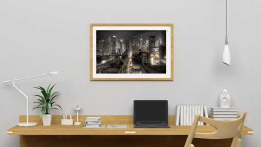 Nattvy storstad poster - Bild 3