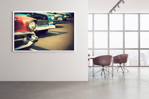 Classic cars parking poster - Bild 3
