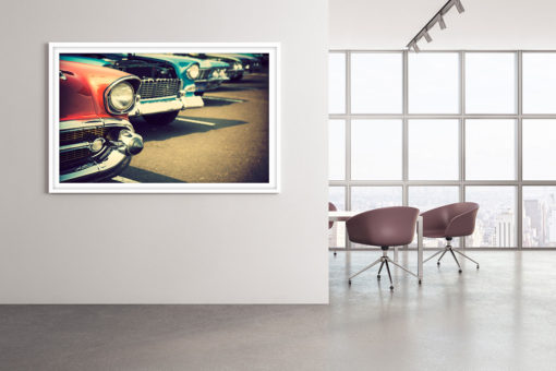 Classic cars parking poster - Bild 4