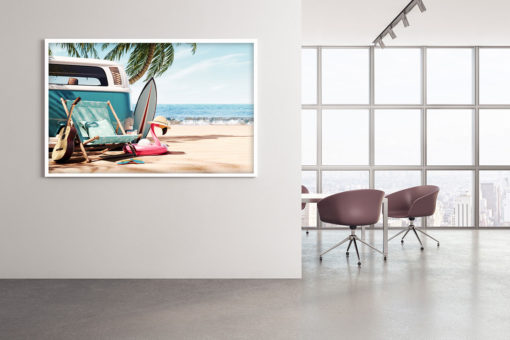 Klart för sommar camping Poster - Bild 2